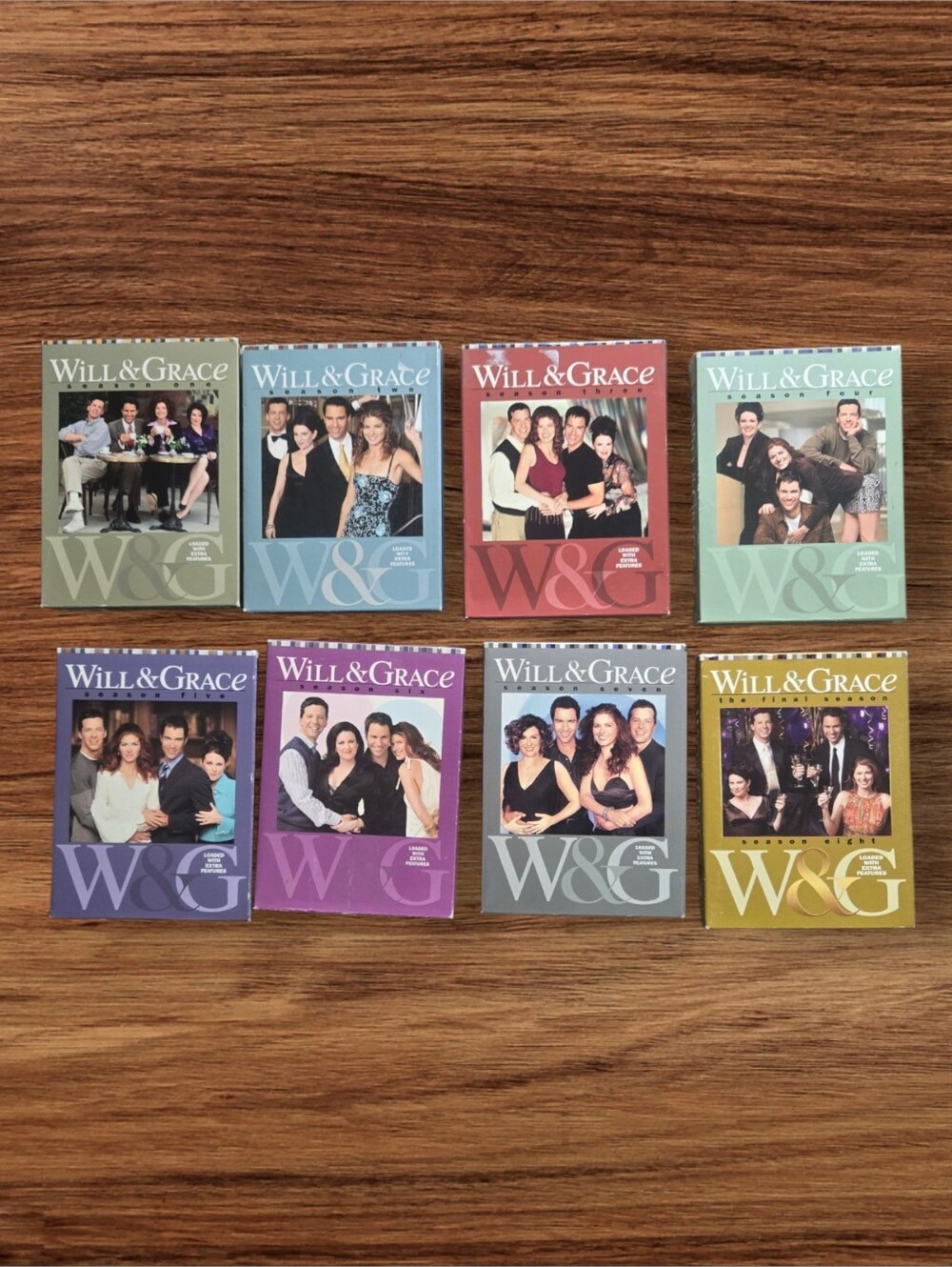 Will And Grace Complere Searies 1 To 8 DVDs